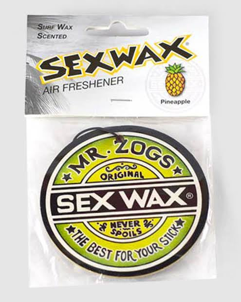Sex Wax Car Freshener - Pineapple