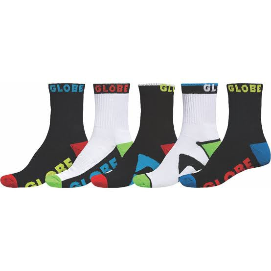 Globe Boys Destroyer Crew Sock - Multi Colour