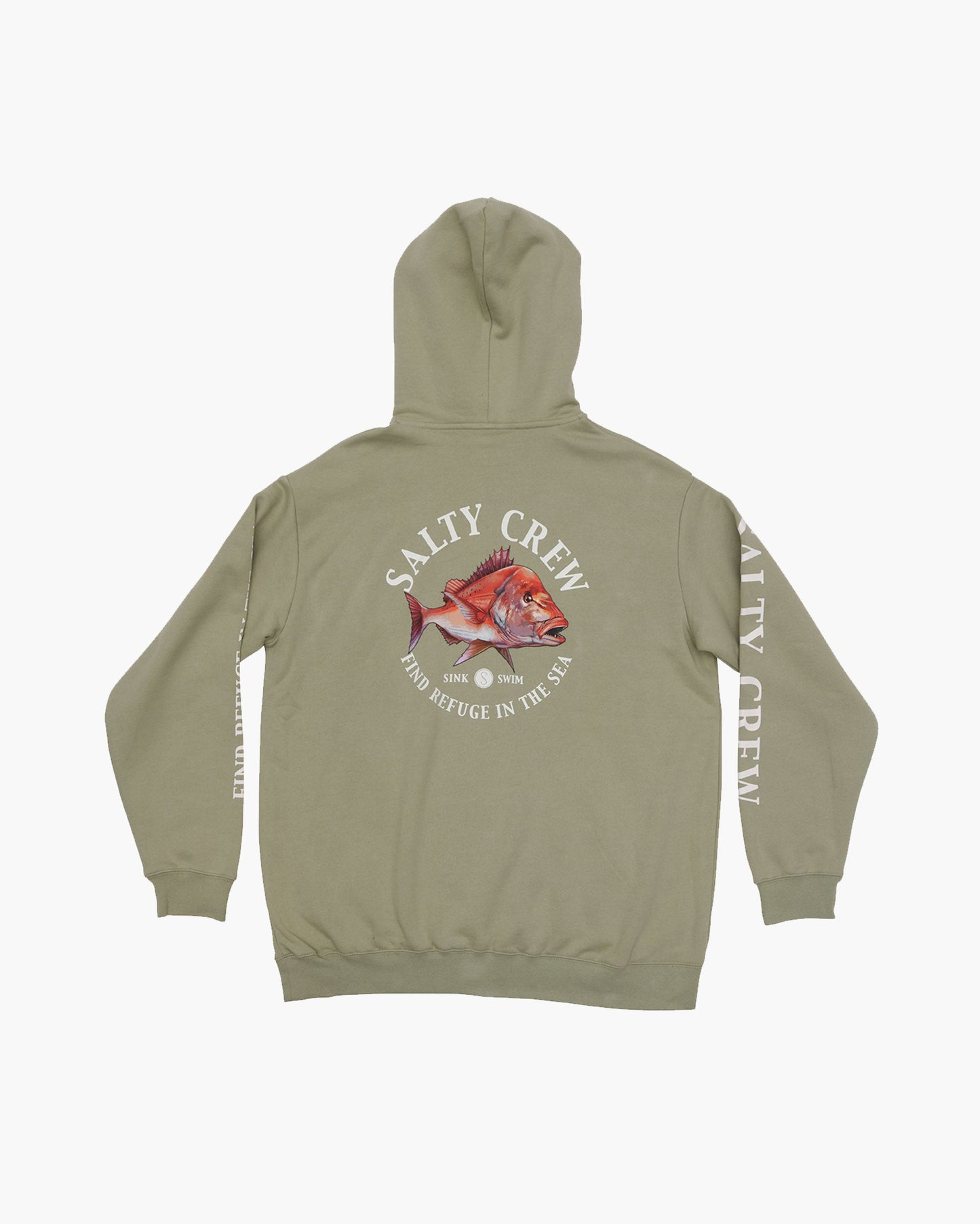 Salty Crew Snap Attack Hood - Safari