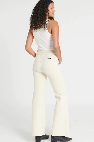 Rolla’s Wide Flare Jeans - Vanilla Cord