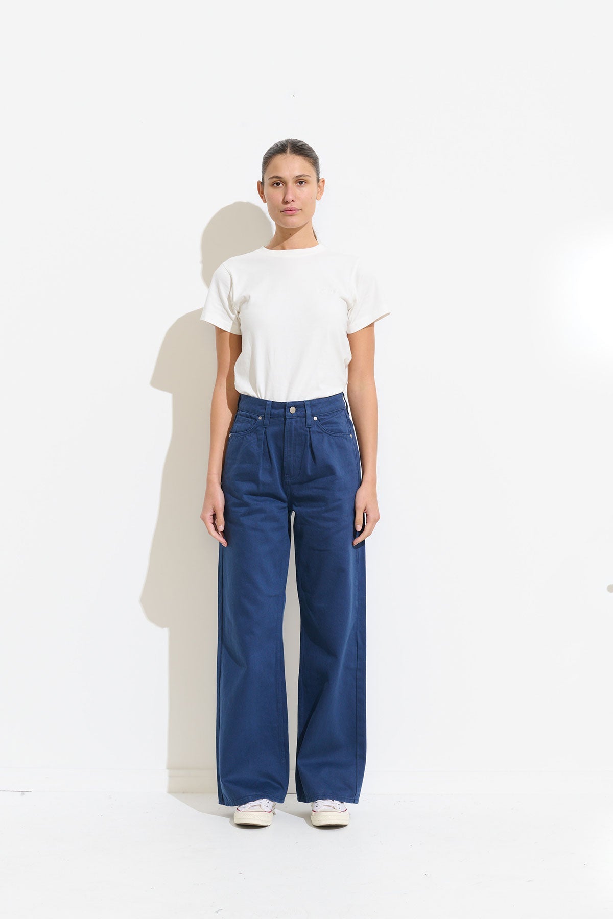 Misfit Woman’s Makers Wide Jean - True Blue