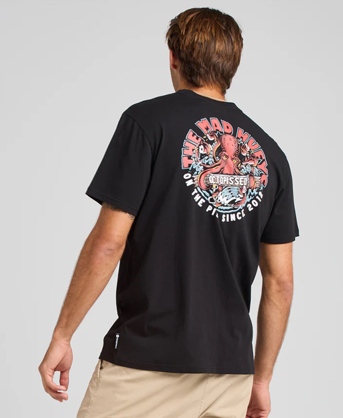 Mad Huey’s Octopissed Tee - Black