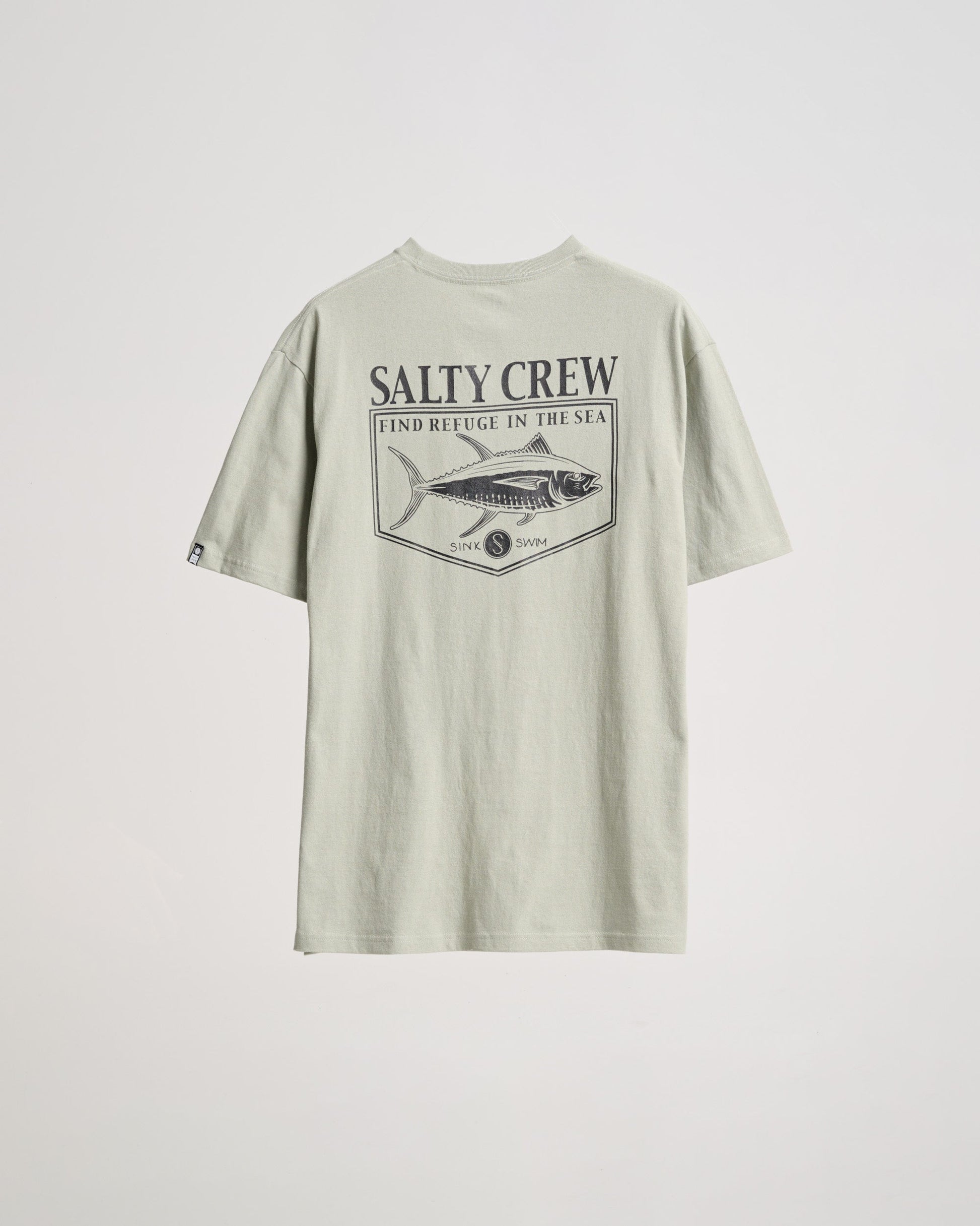 Salty Crew Angler Standard Tee - Kelp Green