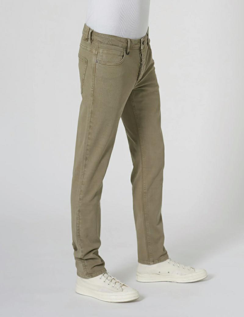 Neuw Lou Slim Twill Jean - Olive