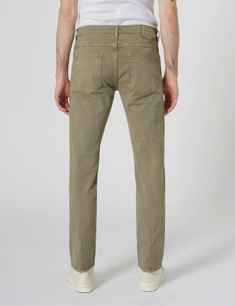 Neuw Lou Slim Twill Jean - Olive