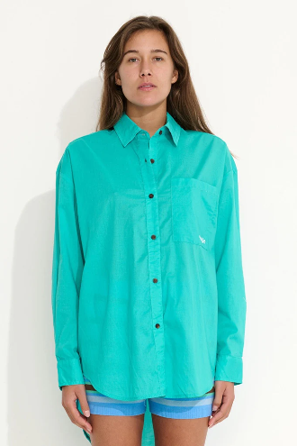 Misfit Asatmoa Shirt - Turquoise