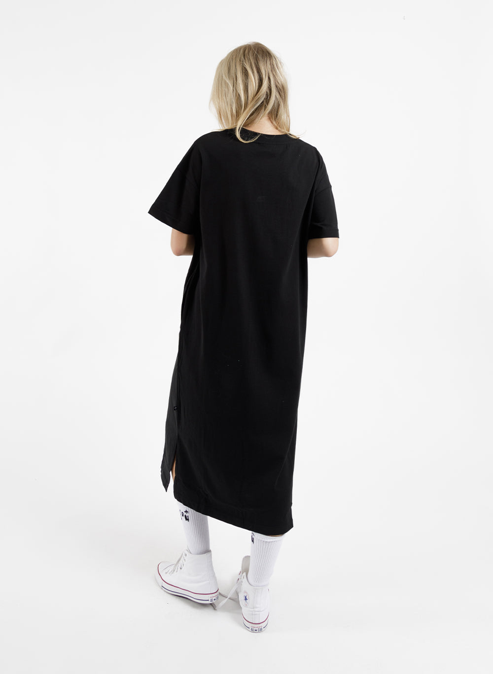 Federation Bebe Tee Dress - Black
