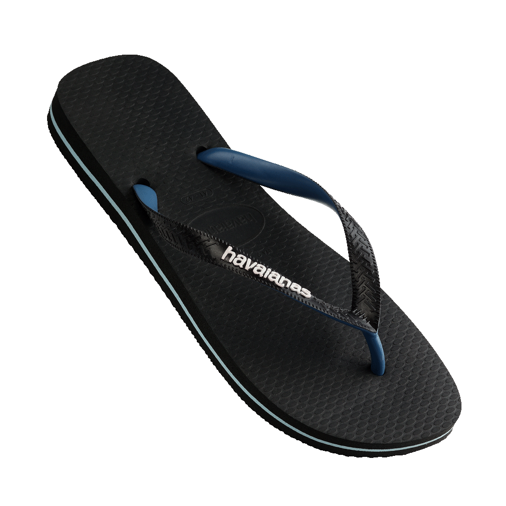 Kids Havaianas - White/Blue/Black