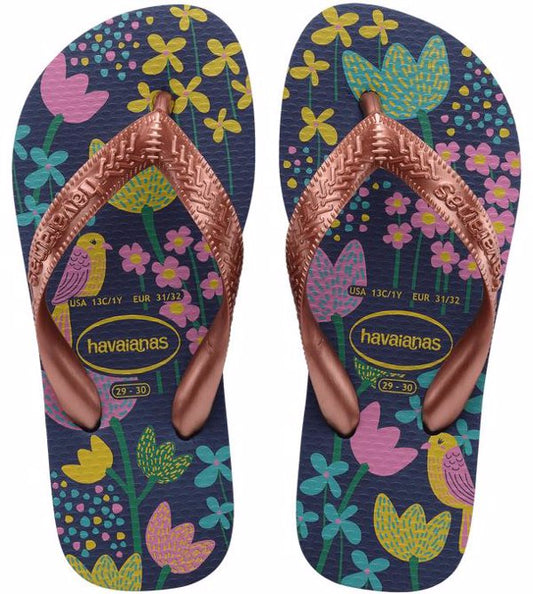 Kids Navy Havaianas - Flora