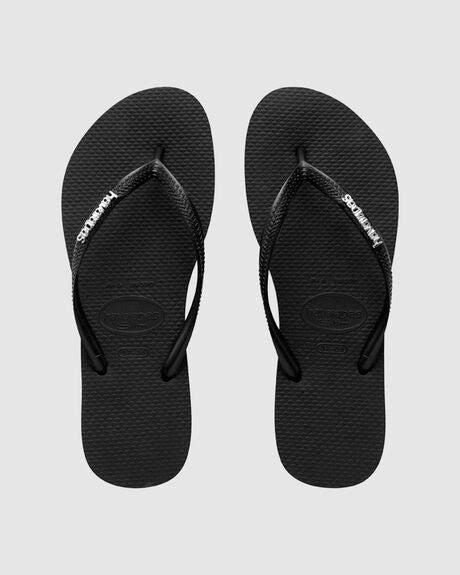 Woman’s Silver Logo Havaianas