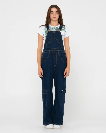 Rusty Denim Overalls