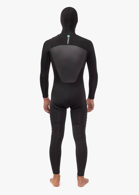 Vissla High Seas 4-3 Full Length Wetsuit + Hood - Black