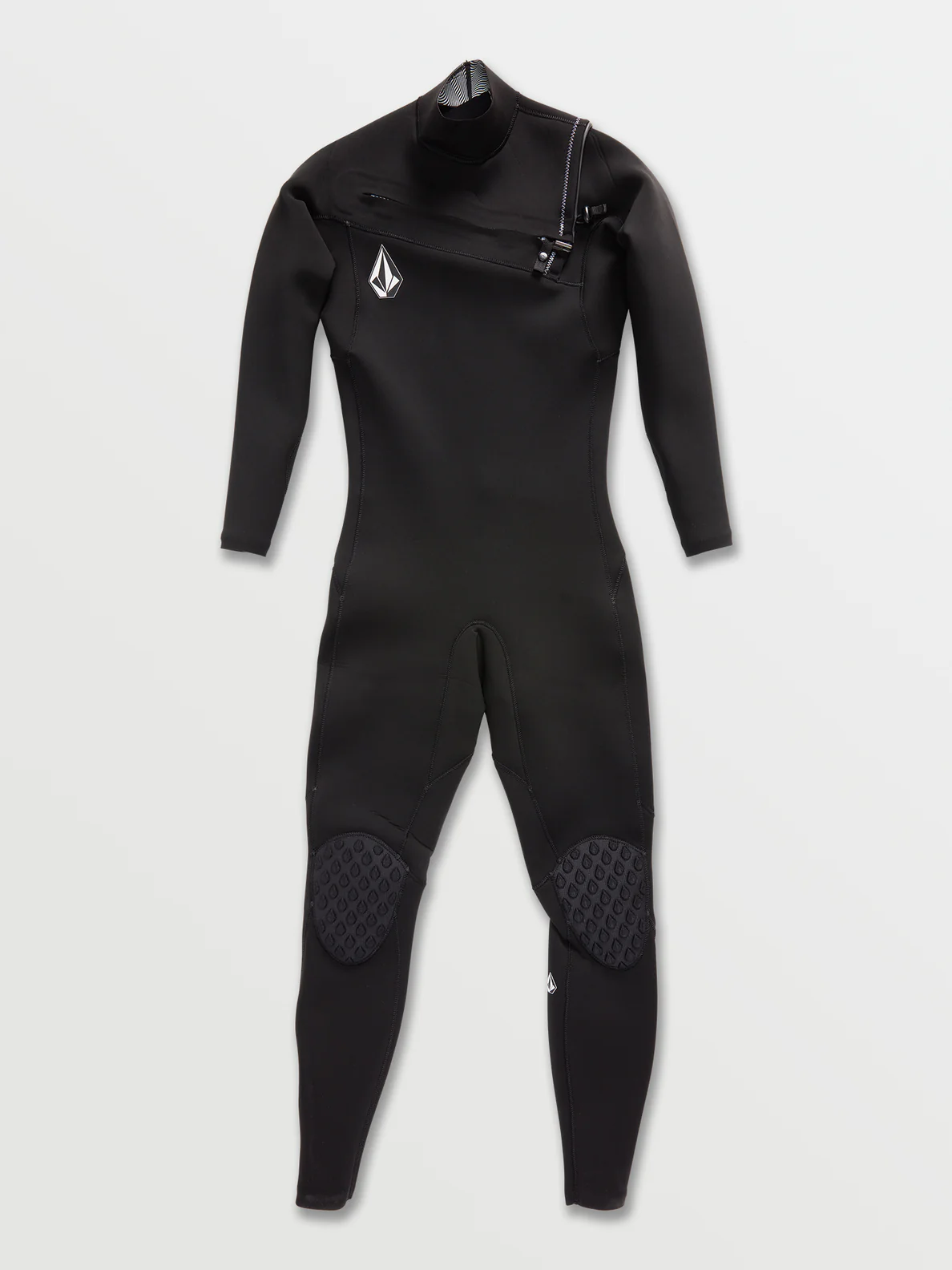 Volcom 3/2 Chest Zip Full Wetsuit - Black