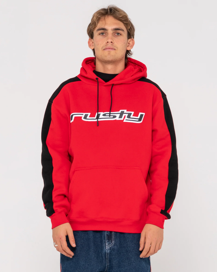 Rusty 2K Sing Hood - Red/Black