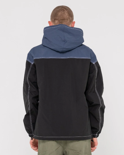 Rusty Core Division Hooded Jacket - Vintage Black/Navy