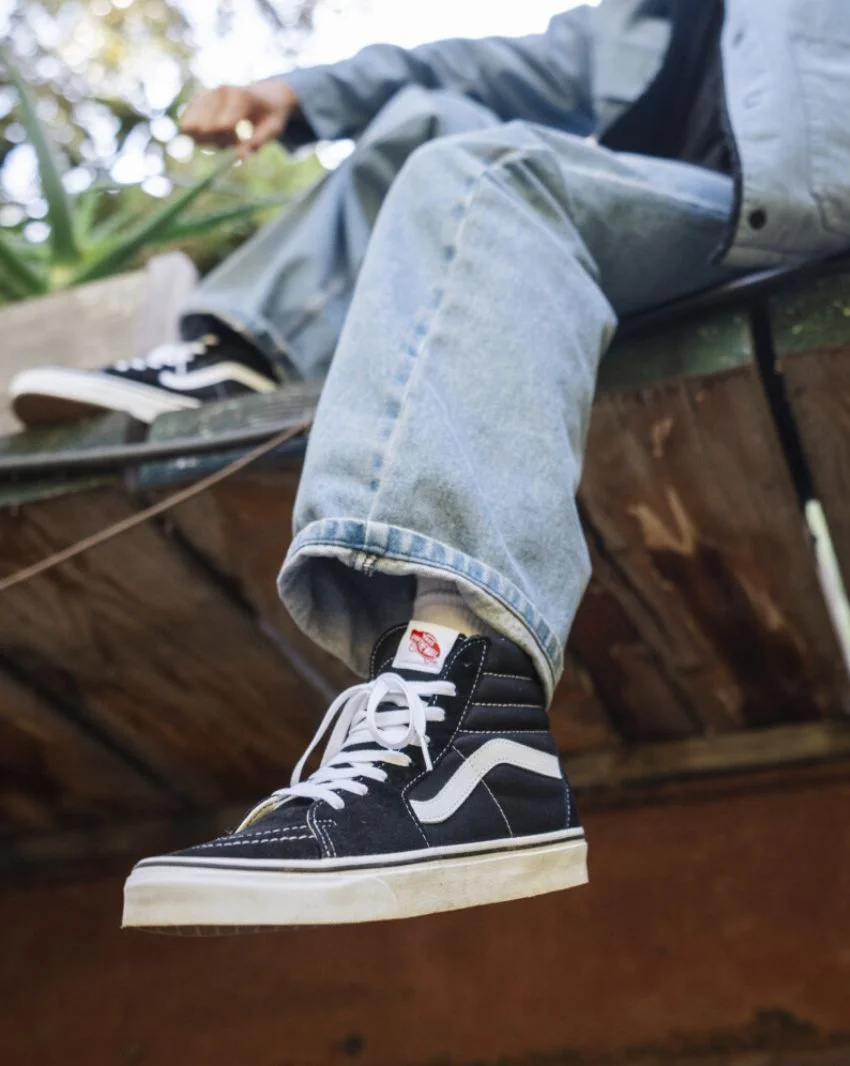 Vans Sk8 Hi - Black and White