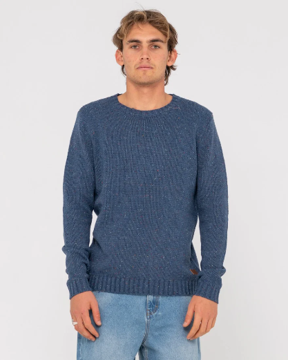 Rusty Magnuson Crew Knit - Blue