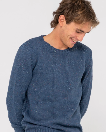 Rusty Magnuson Crew Knit - Blue