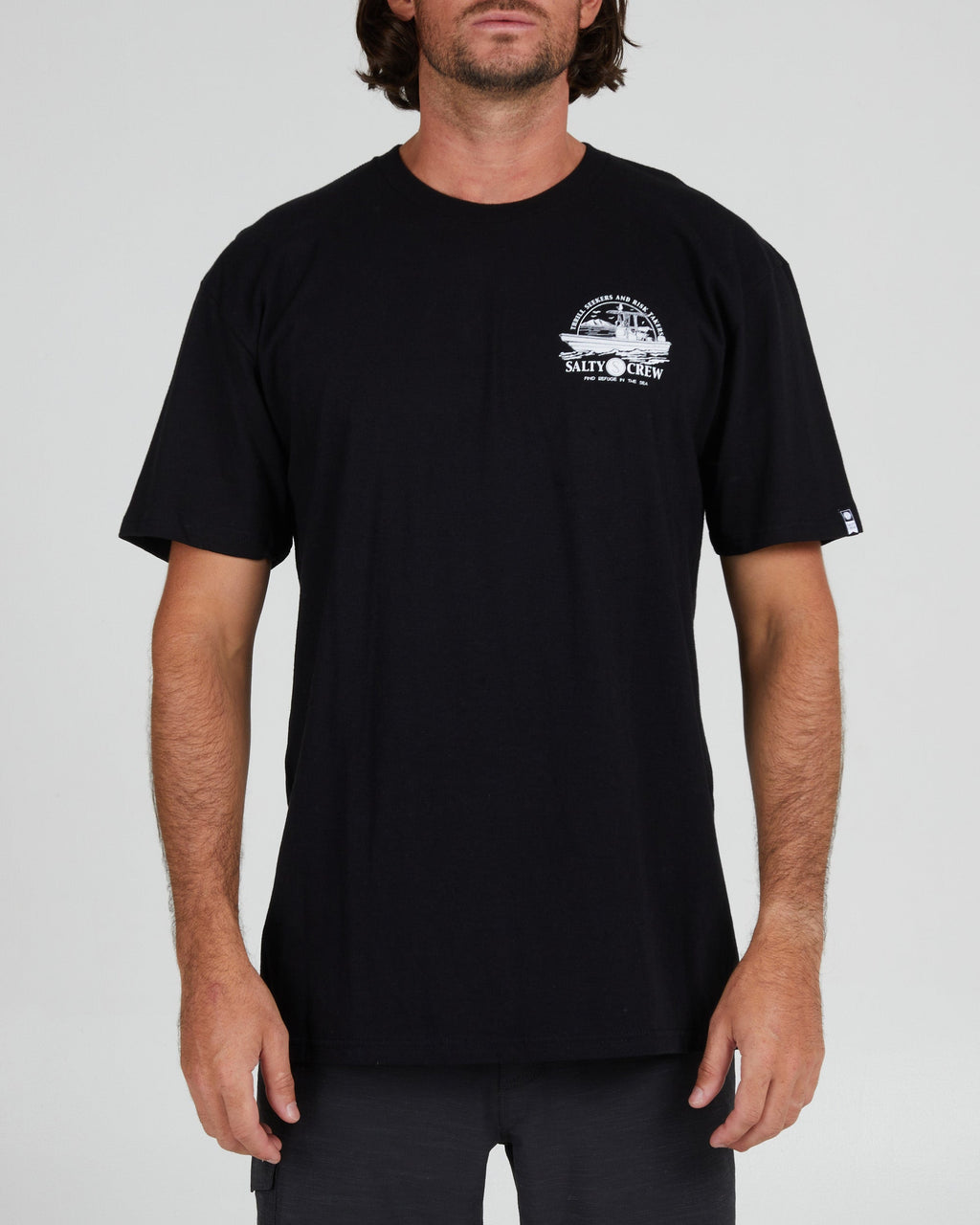 Salty Crew Super Panga Standard Tee - Black