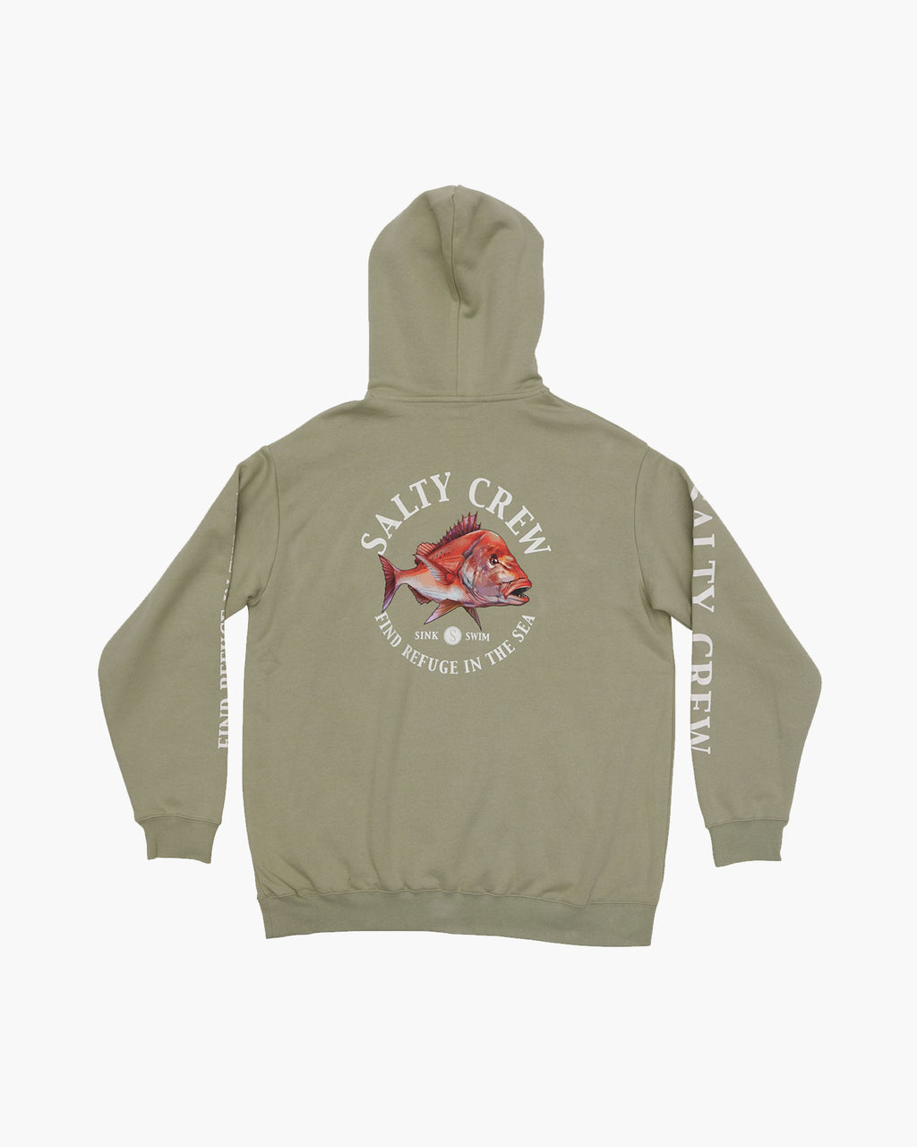 Salty Crew Snap Attack Hood - Safari