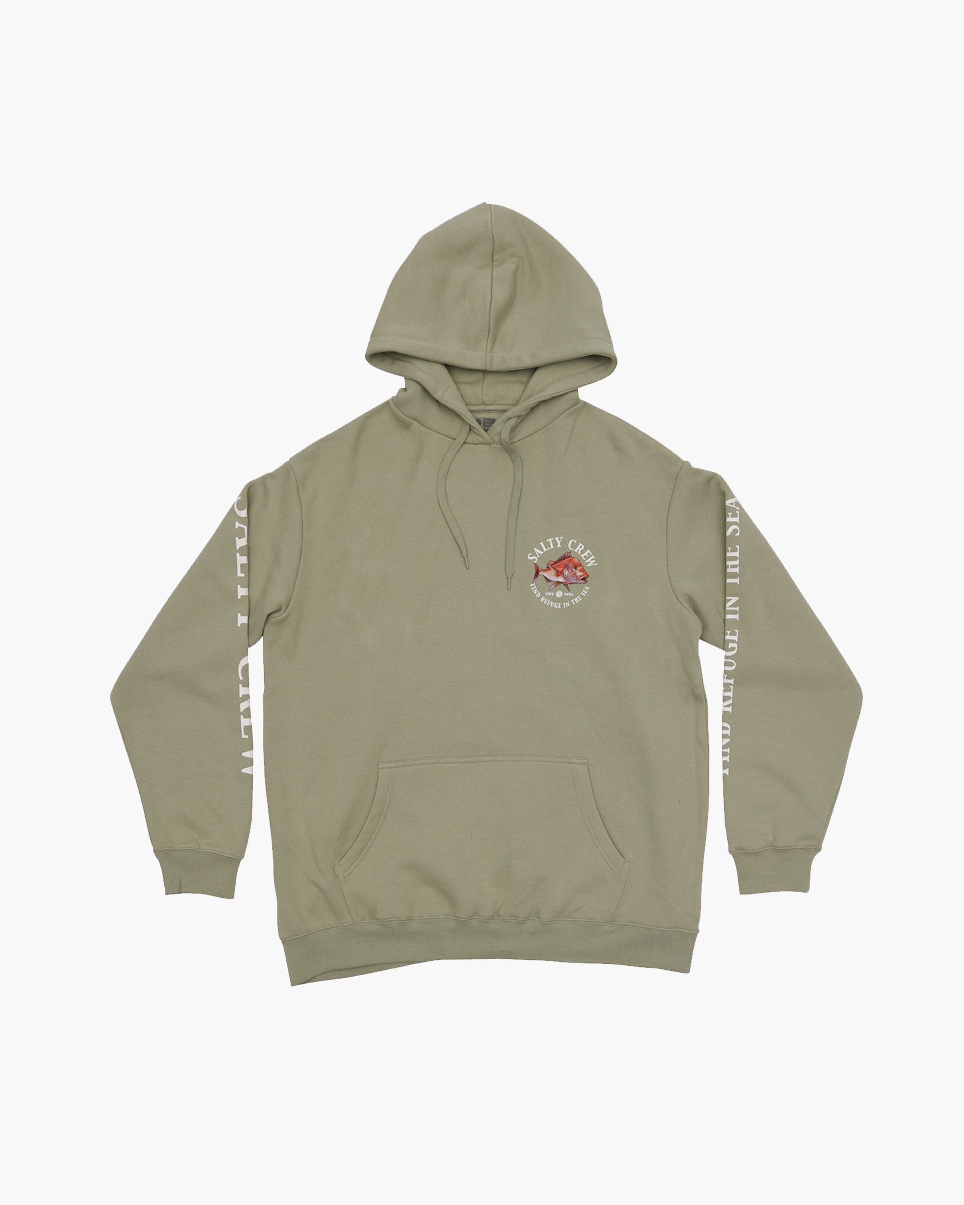 Salty Crew Snap Attack Hood - Safari