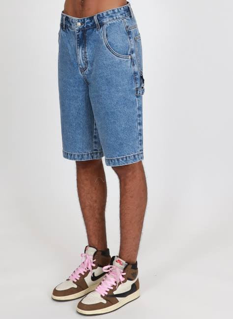 Federation Park Short - Washed Blue