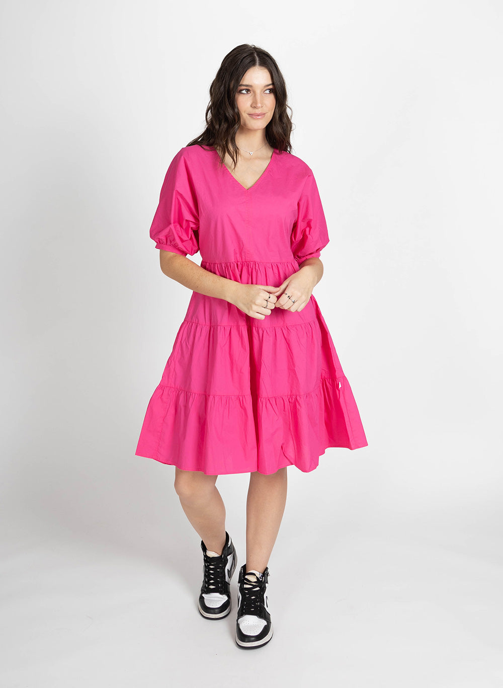 Federation Remembered Dress - Hot Pink