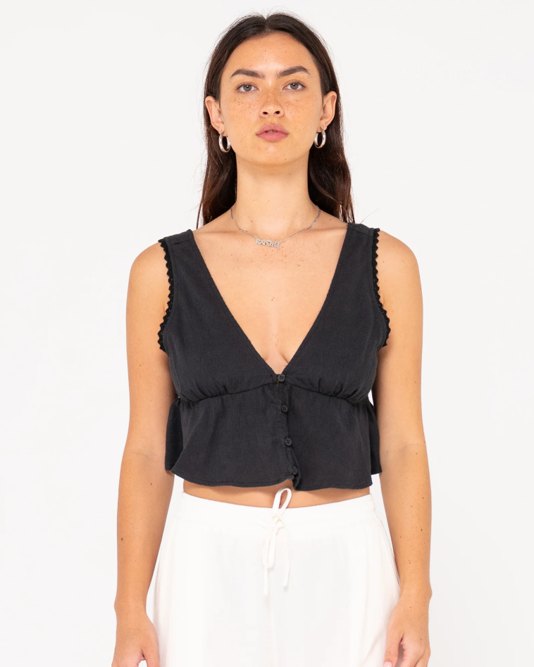 Rusty Coco Top - Black