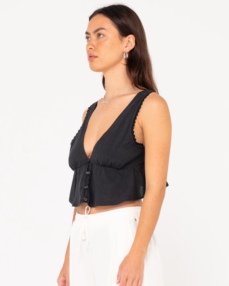 Rusty Coco Top - Black