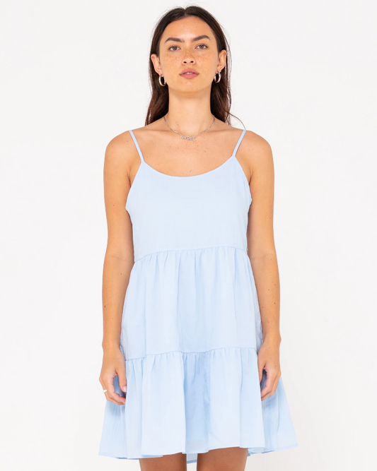 Rusty Heather Slip Dress - Mist Blue