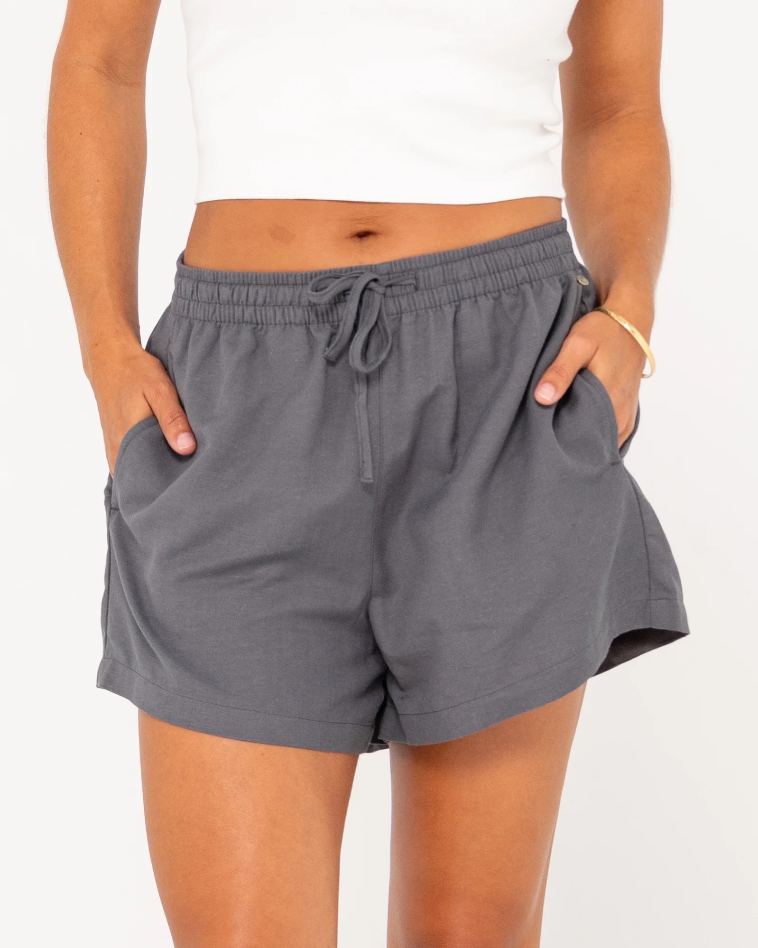 Rusty Alannah Lounge Short - Coal