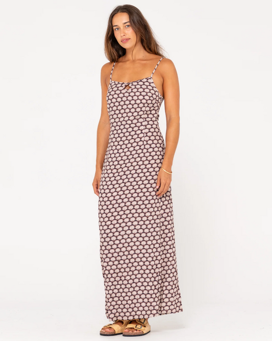 Rusty Sorrento Maxi Dress - Tuscan Brown