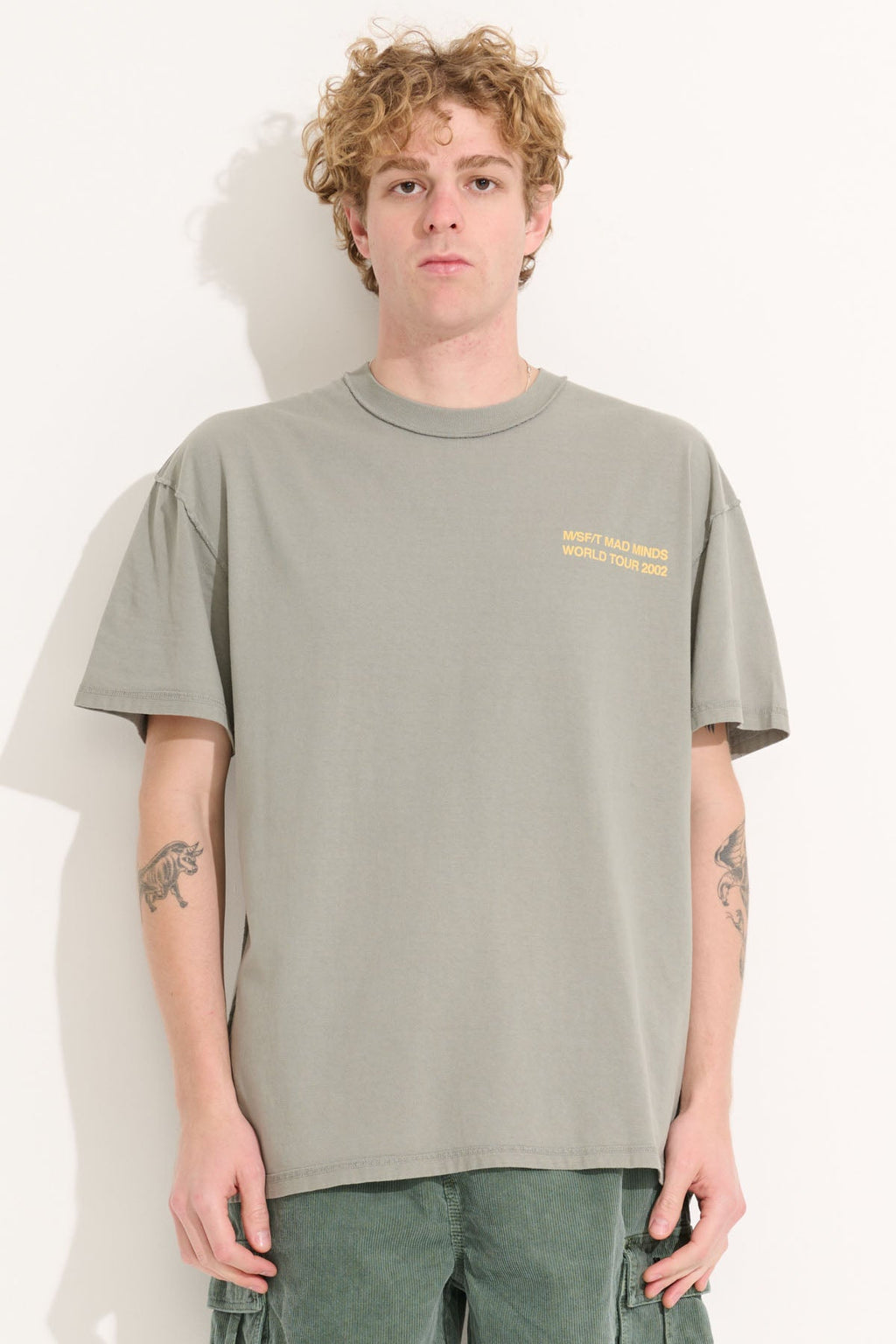 Misfit Motor Nerve 50/50 Tee - Pigment Ridge