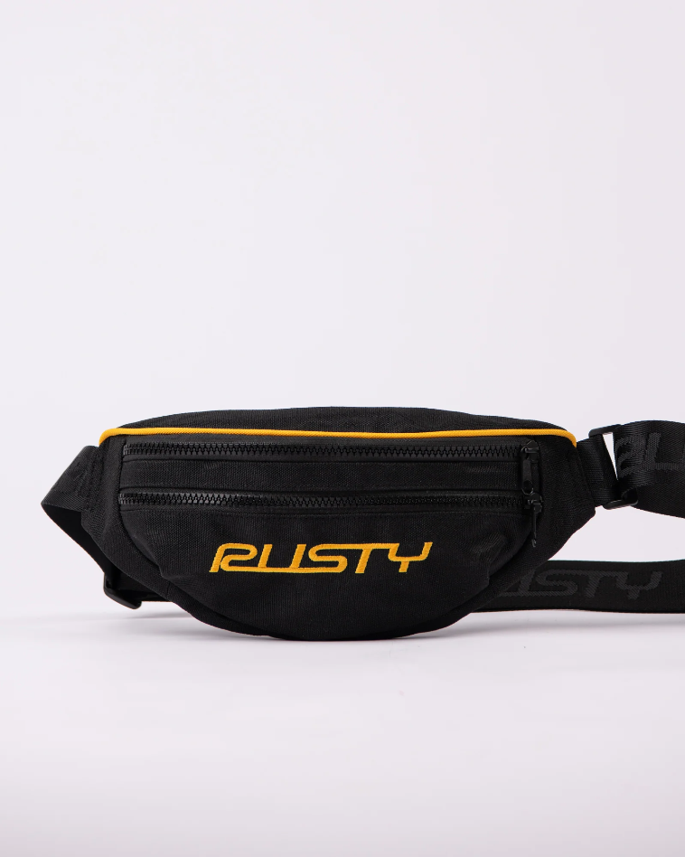 Rusty Blur Crossbody Bag - Black