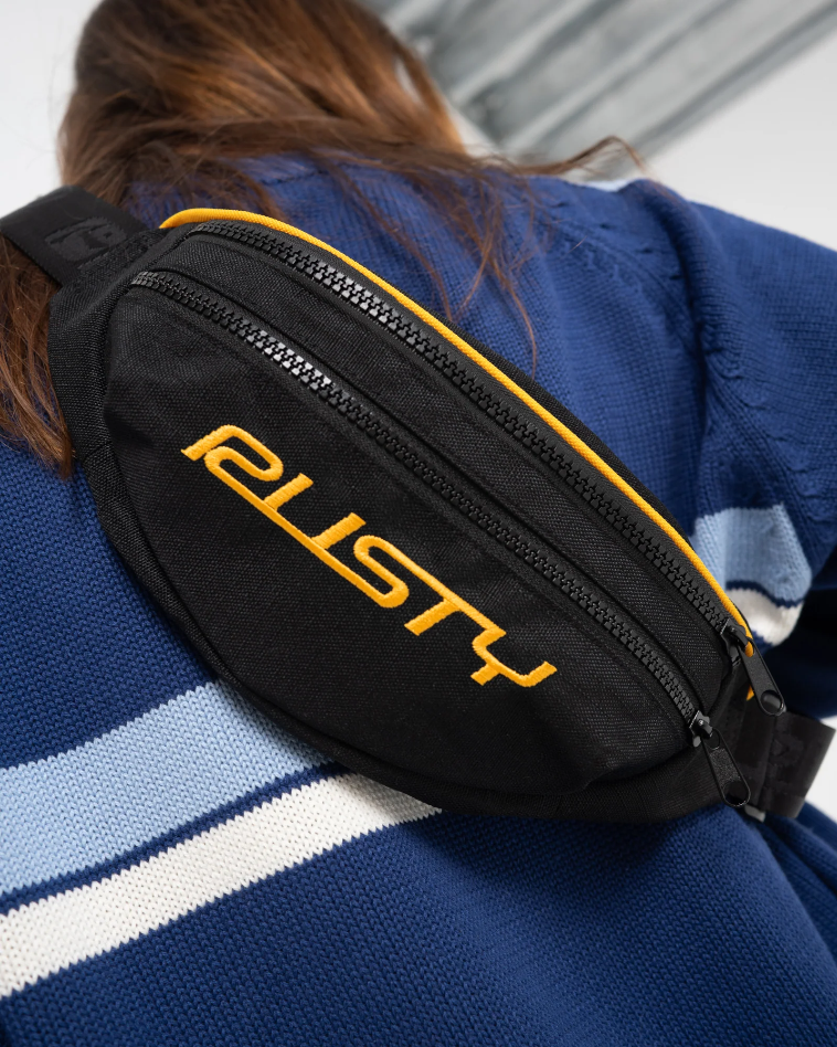 Rusty Blur Crossbody Bag - Black