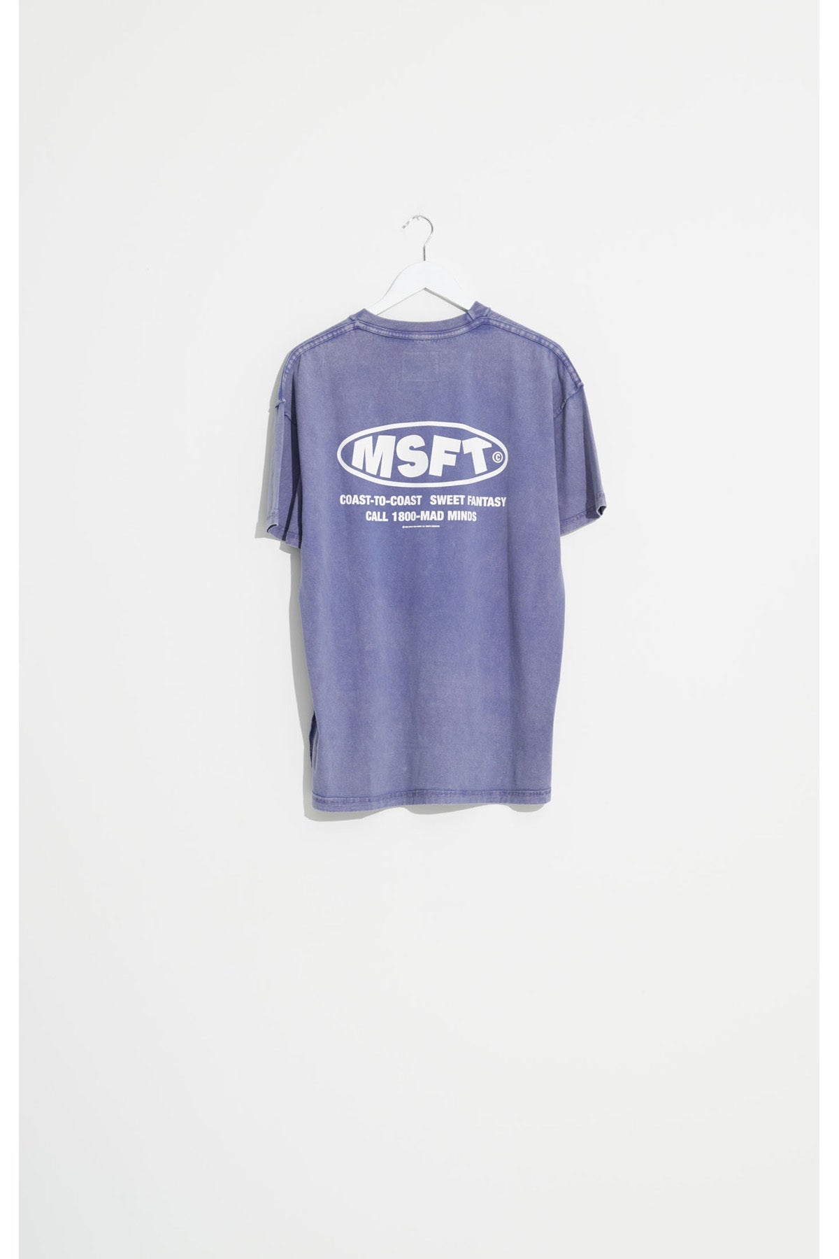 Misfit Acetime Reverse Tee w Logo - Acid Blue