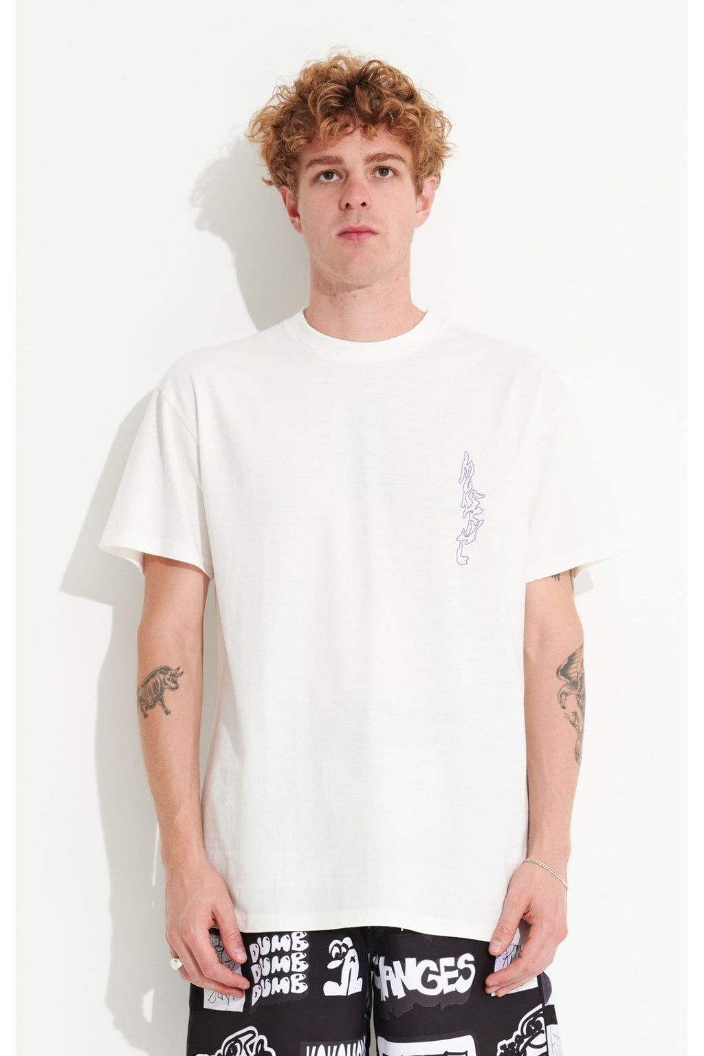 Misfit Spirit 50/50 Tee - White