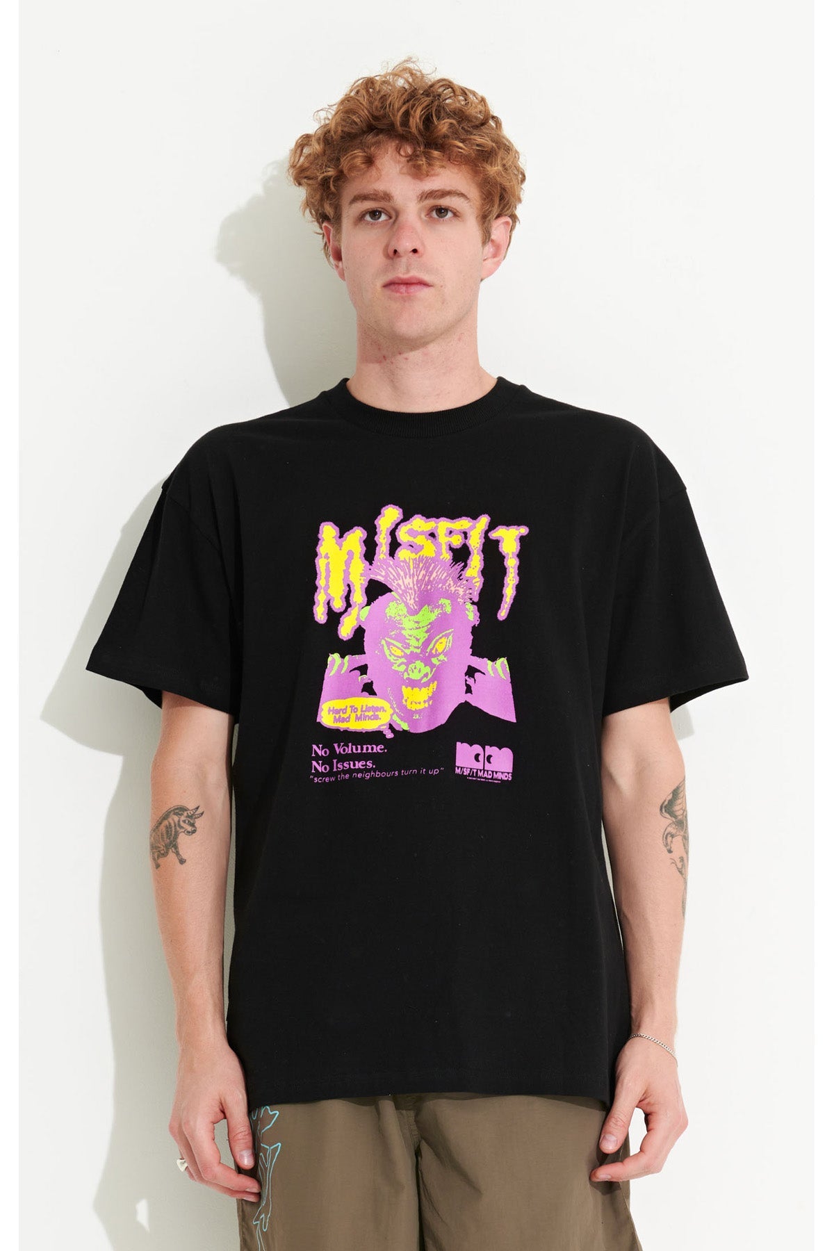 Misfit New Issues 50/50 Tee - Black