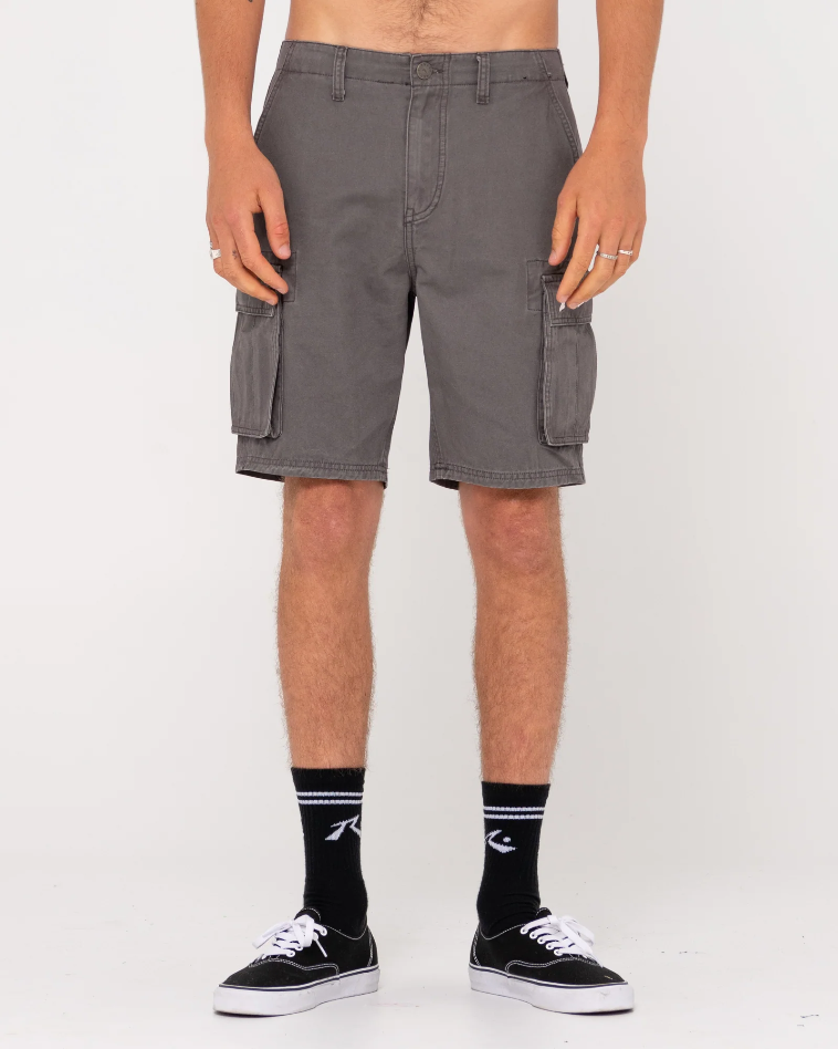 Rusty Manila Cargo Short - Coal