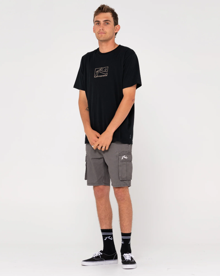 Rusty Manila Cargo Short - Coal