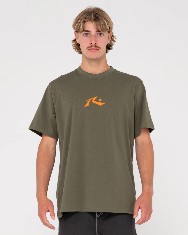 Rusty One Hit CF Comp Tee - Savanna