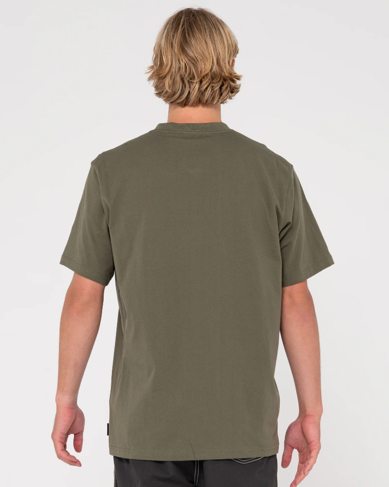 Rusty One Hit CF Comp Tee - Savanna