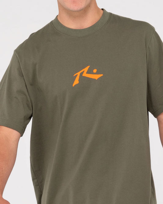 Rusty One Hit CF Comp Tee - Savanna