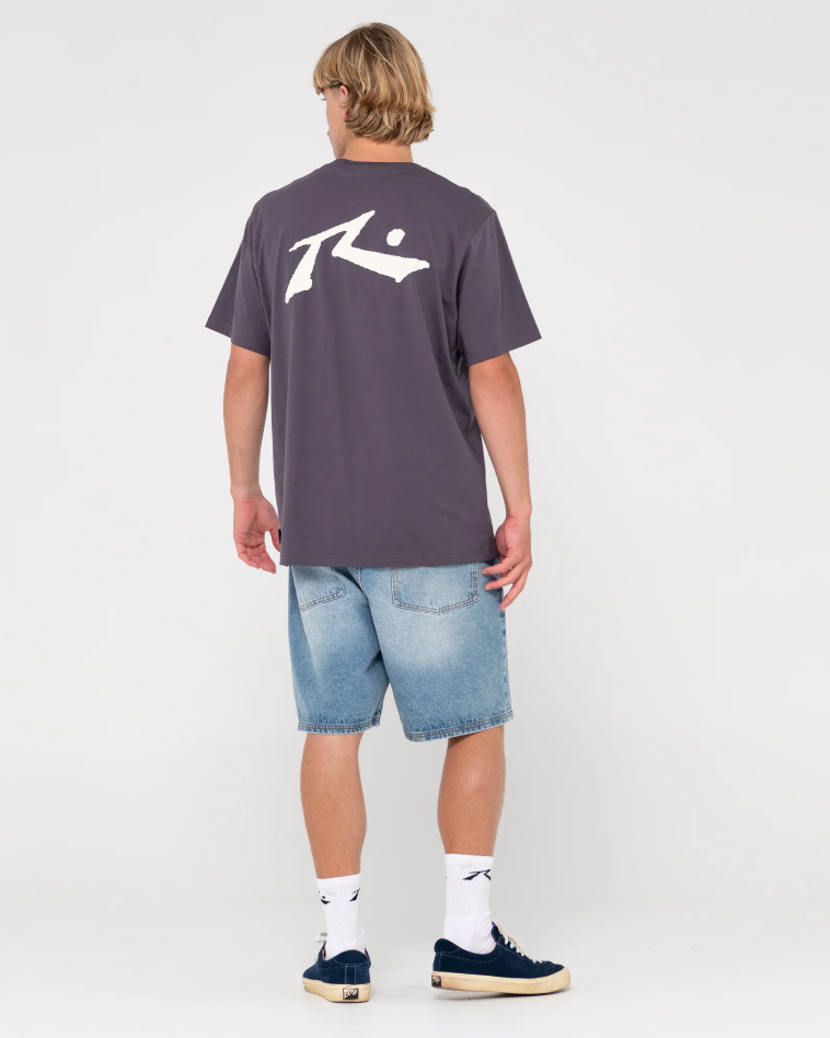 Rusty Comp Short Sleeve Tee - Coal