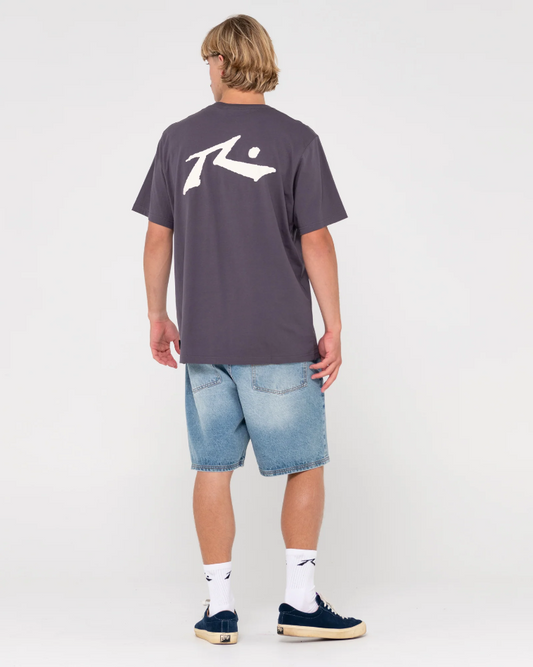 Rusty Comp Short Sleeve Tee - Coal