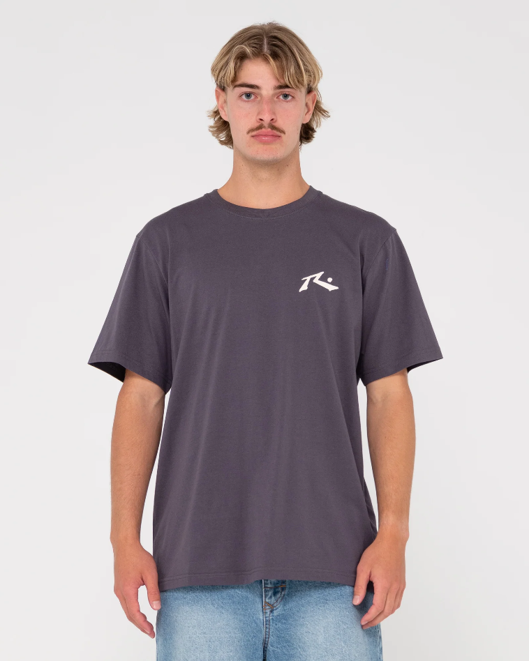 Rusty Comp Short Sleeve Tee - Coal