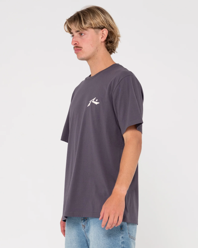 Rusty Comp Short Sleeve Tee - Coal