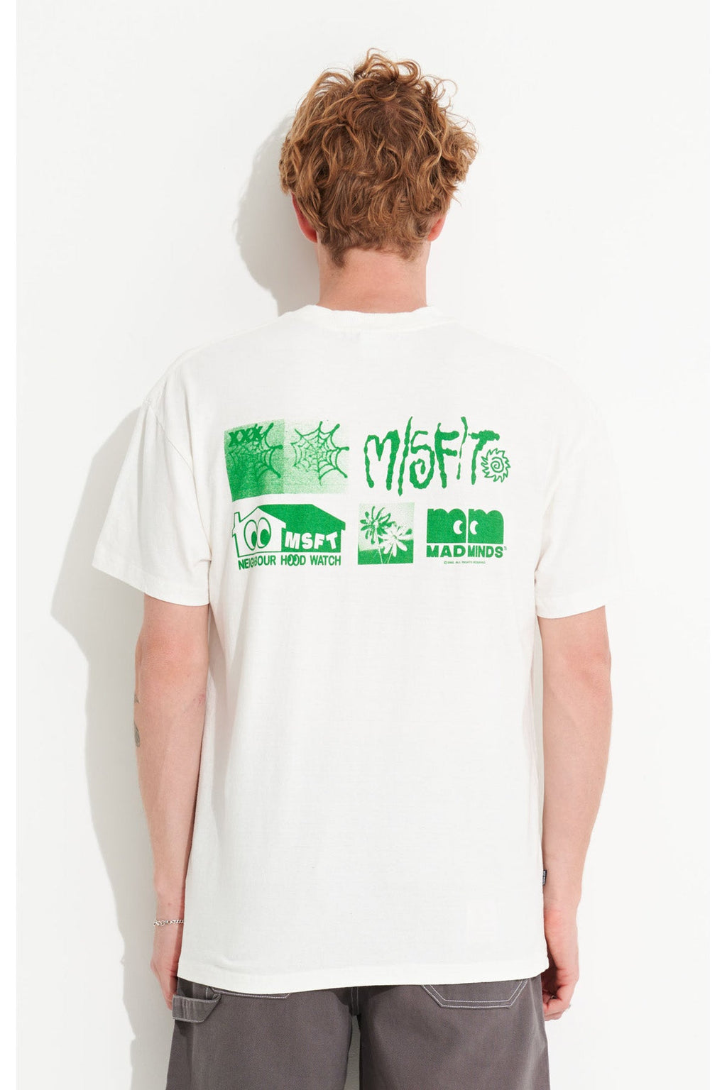 Misfit Hoodwatch 50/50 Tee - White