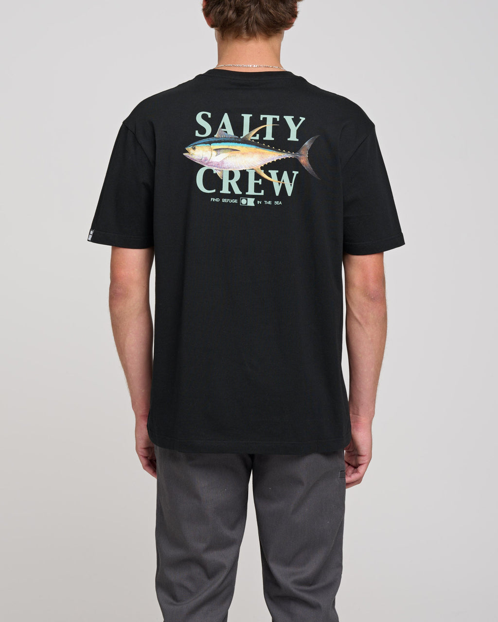 Salty Crew Yellowfin Premium Tee - Black