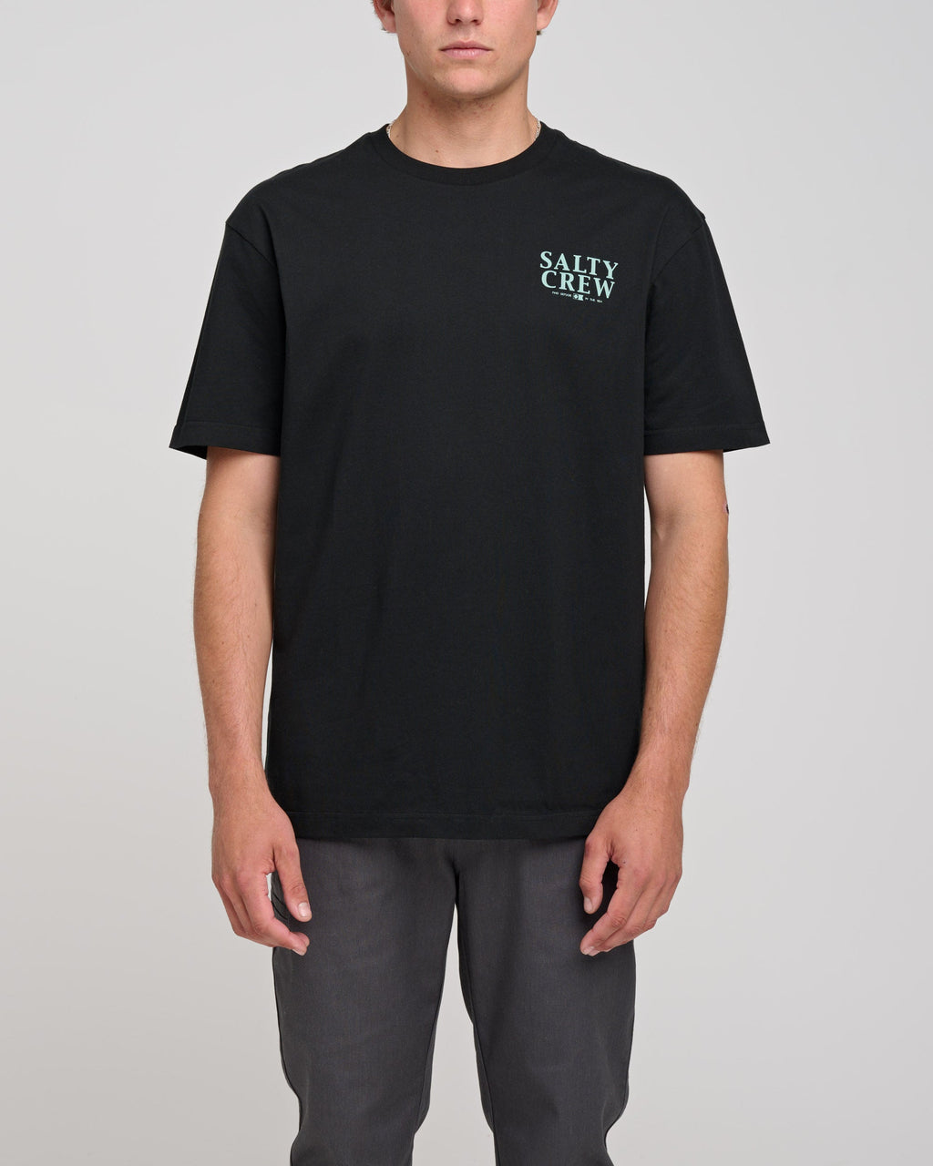 Salty Crew Yellowfin Premium Tee - Black